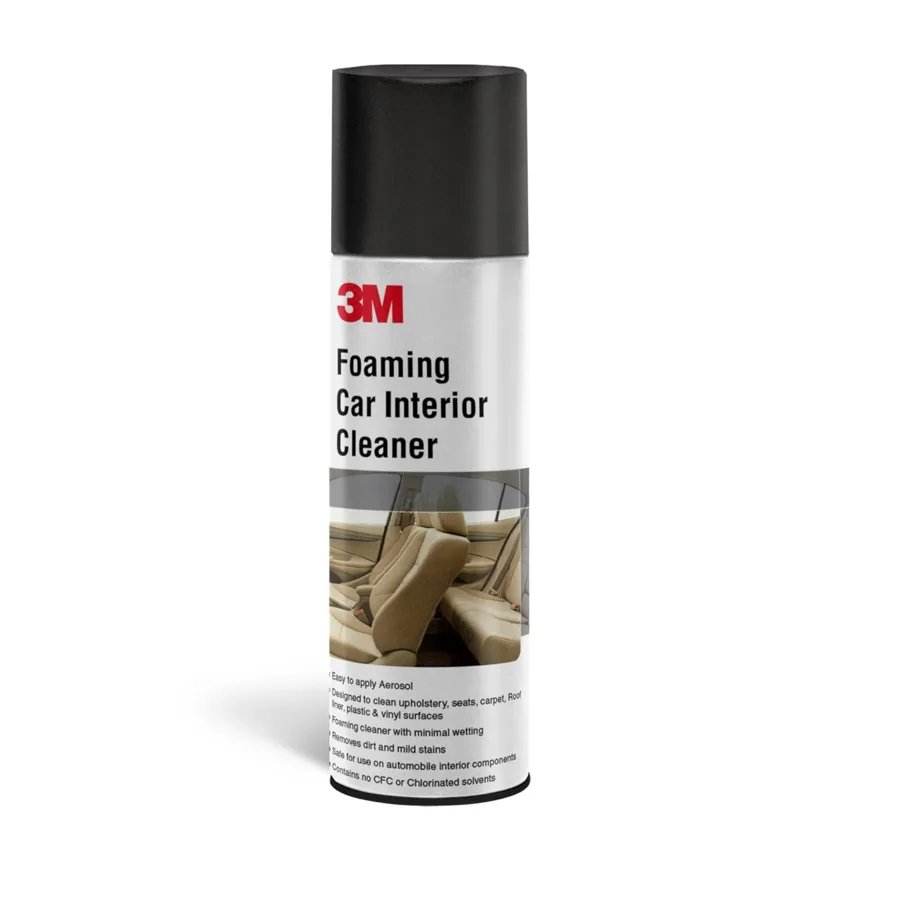 3M foaming car interior cleaner aerosol can