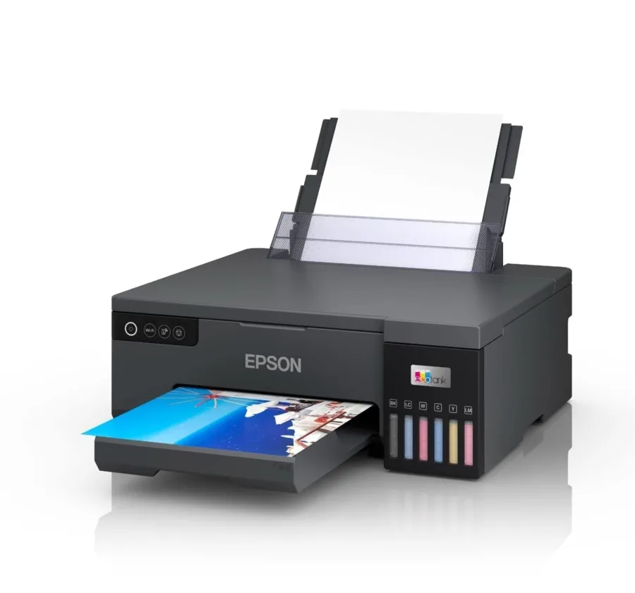 Epson EcoTank L8050 printer with photo print output